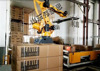 長箱自動碼垛機具有機實用性強、應(yīng)用范圍廣的特點