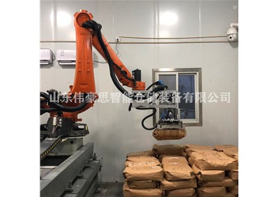 金屬鹽全自動拆垛機的工作流程是什么？
