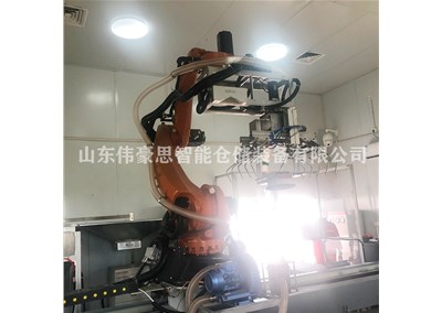 花生粕全自動拆垛機如何進行工作？