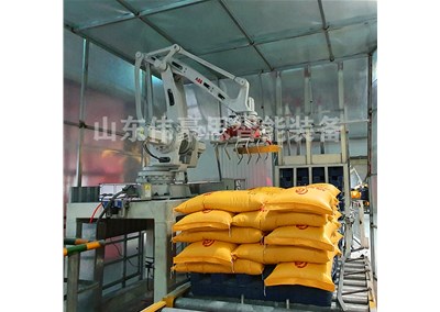 稀土全自動(dòng)碼垛機(jī)為什么受企業(yè)歡迎？